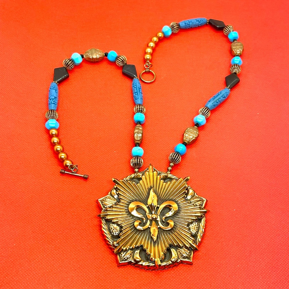Vintage Copper Renoir Necklace